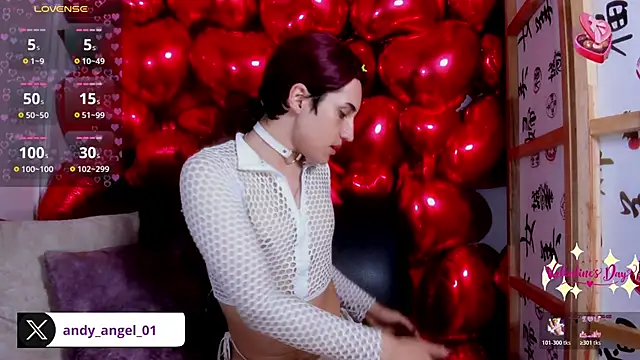 andy angell1 online show from February 25, 10:04 am