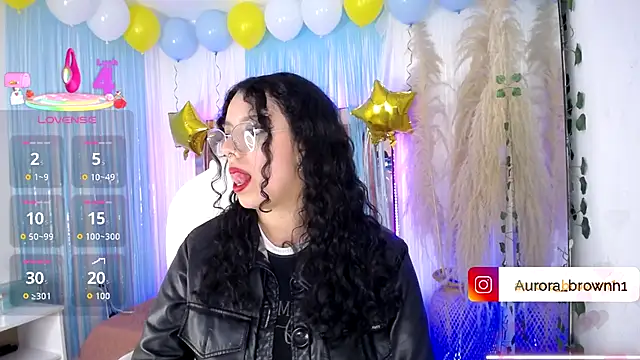 Aurora Brownn online show from September 29, 1:45 am
