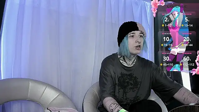 Snapshot of Milten-Trish chatting on January 9, 10:41 pm Milten-Trish online show from January 9, 10:41 pm