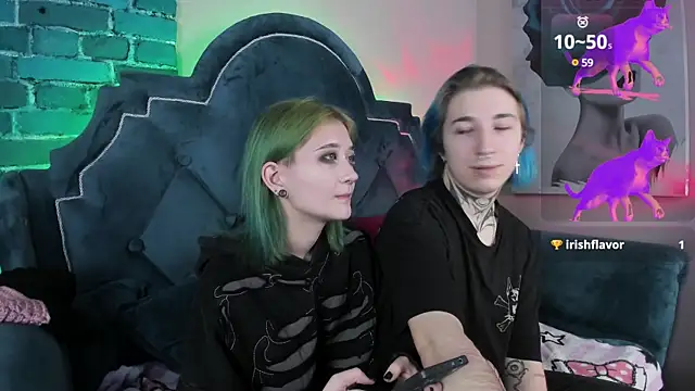 Snapshot of Milten-Trish chatting on January 26, 9:40 pm Milten-Trish online show from January 26, 9:40 pm