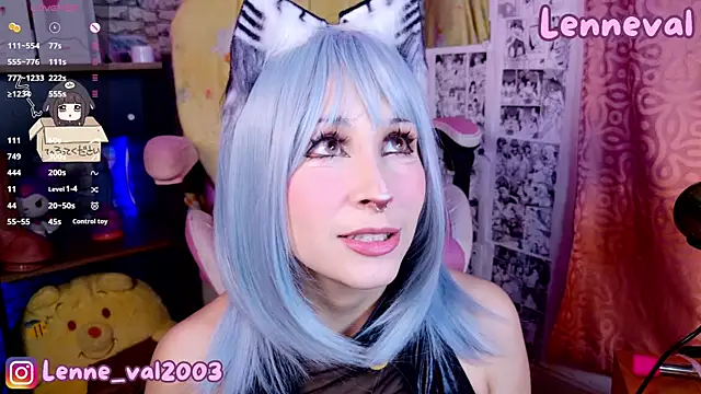 Snapshot of Lenneval1 chatting on July 6, 3:46 am Lenneval1 online show from July 6, 3:46 am