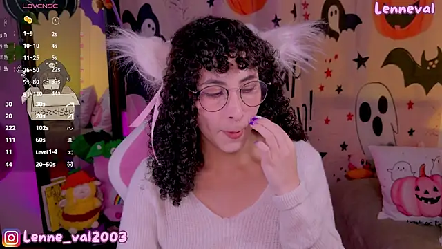 Lenneval1 online show from October 5, 2:13 am