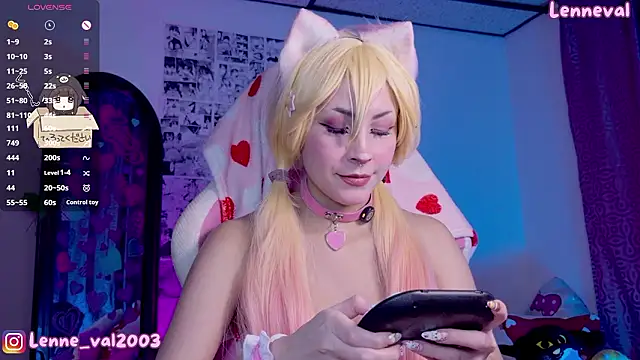 Lenneval1 online show from February 24, 4:24 am