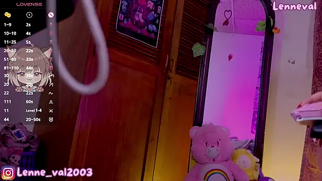 Lenneval1 online show from September 12, 2:23 am