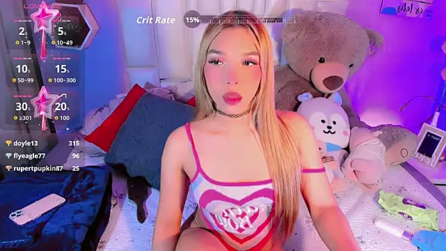 Aileen 18 online show from December 21, 10:10 pm