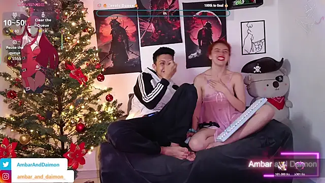 Ambar and daimon  online show from December 4, 7:18 am