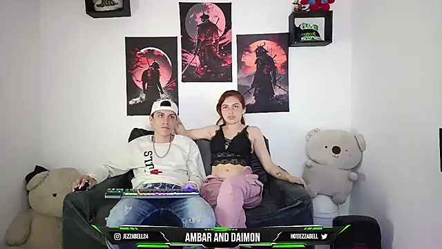 Ambar and daimon  online show from February 3, 4:46 am