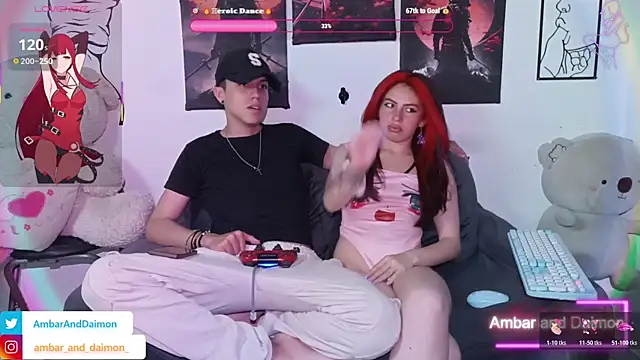 Ambar and daimon  online show from October 30, 7:06 am