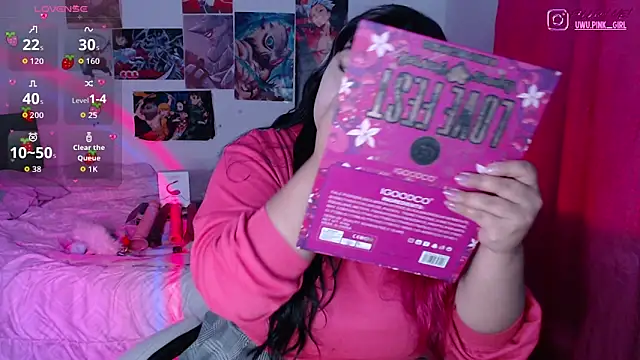 Pinky-Flower online show from February 4, 3:18 pm