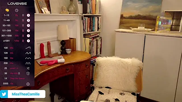 MissTheaCamille online show from January 17, 4:28 am