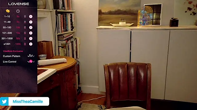 MissTheaCamille online show from January 23, 11:15 pm