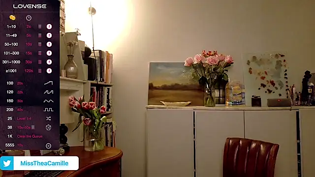 MissTheaCamille online show from March 23, 2:37 am