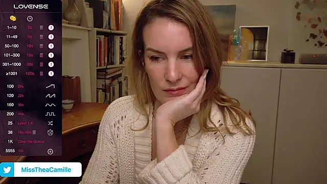 MissTheaCamille online show from January 28, 1:29 am