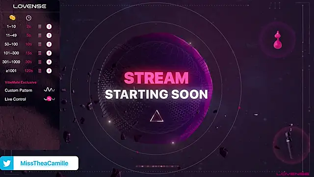 MissTheaCamille online show from February 21, 7:10 pm