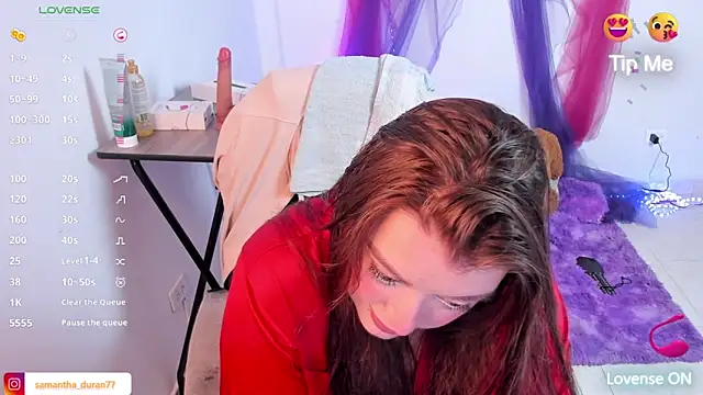 Queensamantha777 online show from February 5, 10:49 pm