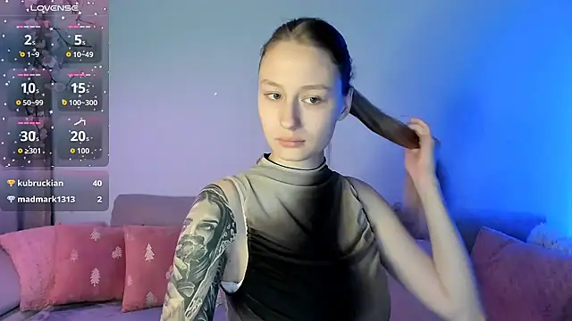 Haley Vixen online show from July 1, 8:14 am