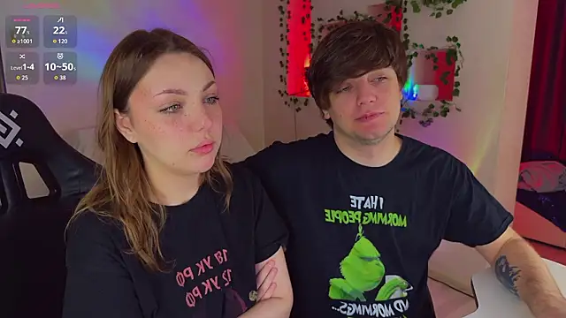 RobertAndLinela online show from March 25, 2:12 am