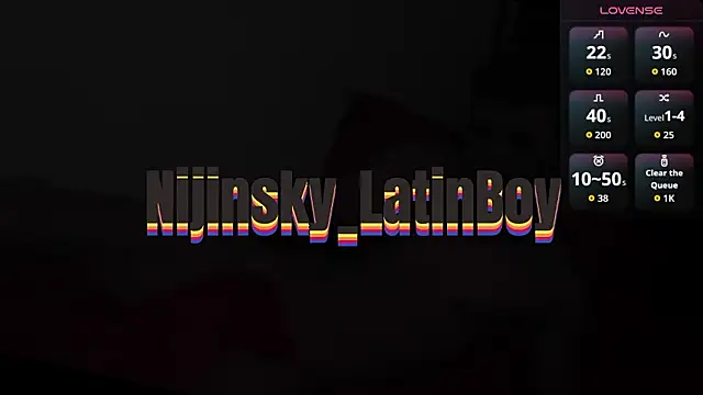 Nijinsky LatinBoy online show from February 25, 11:21 am