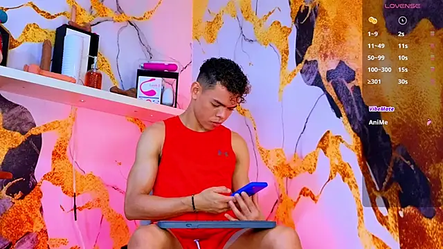 Nijinsky LatinBoy online show from October 12, 11:11 am