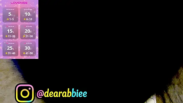 DearAbbiee online show from March 29, 10:11 pm