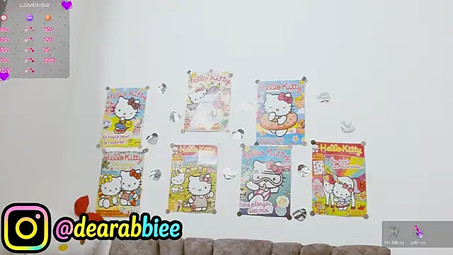 Snapshot of DearAbbiee chatting on November 20, 10:49 am DearAbbiee online show from November 20, 10:49 am