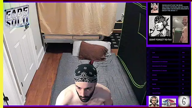 Snapshot of Faded-Solo chatting on March 17, 8:40 pm Faded-Solo online show from March 17, 8:40 pm