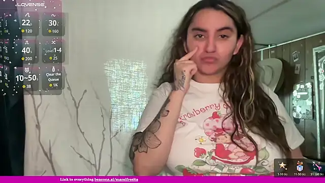 Snapshot of mamifresita chatting on February 24, 10:54 pm mamifresita online show from February 24, 10:54 pm