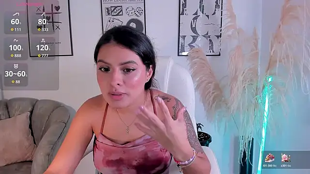 NiiaEvanss online show from November 21, 4:17 pm