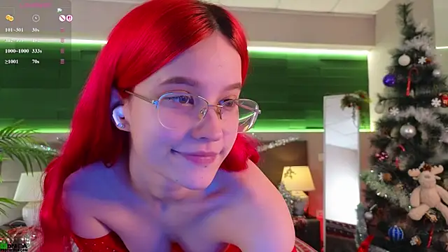 Rina Red online show from December 19, 1:42 am