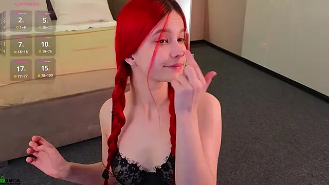 Rina Red online show from January 15, 1:42 am