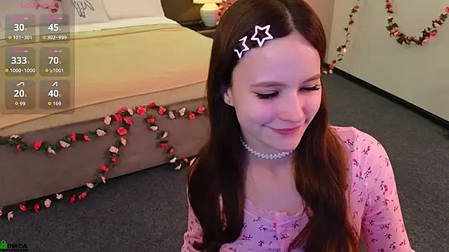 Rina Red online show from February 25, 1:39 am