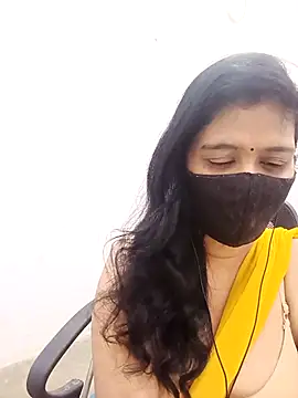 Snapshot of Lucky-Deepthi chatting on April 23, 12:28 am Lucky-Deepthi online show from April 23, 12:28 am