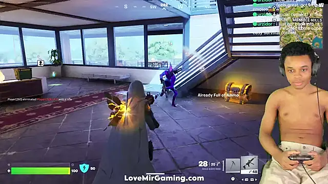 lovemirgaming online show from December 17, 12:15 am