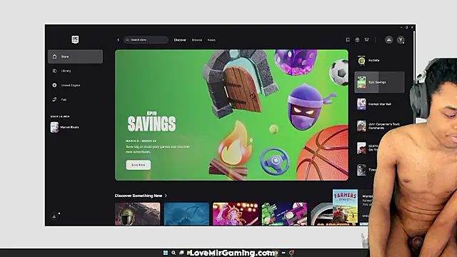 lovemirgaming online show from March 9, 8:34 pm