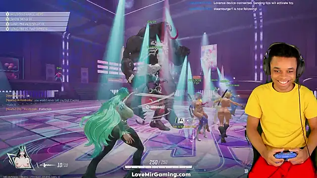 lovemirgaming online show from February 26, 8:42 pm