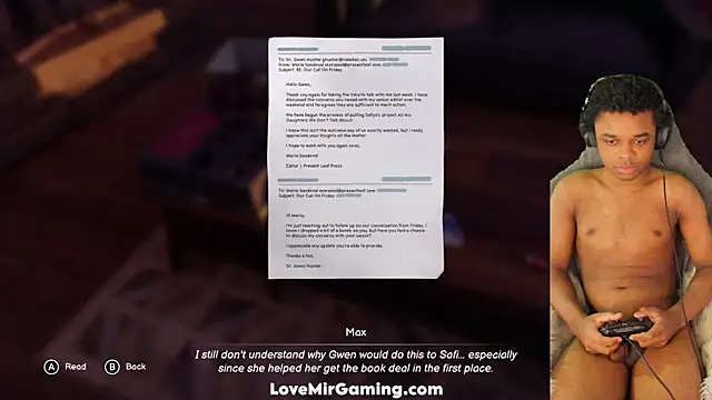 Snapshot of lovemirgaming chatting on October 5, 4:53 pm lovemirgaming online show from October 5, 4:53 pm