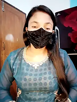 Snapshot of Anika-1 chatting on October 9, 8:48 am Anika-1 online show from October 9, 8:48 am