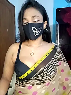 Snapshot of Anika-1 chatting on February 23, 12:19 am Anika-1 online show from February 23, 12:19 am