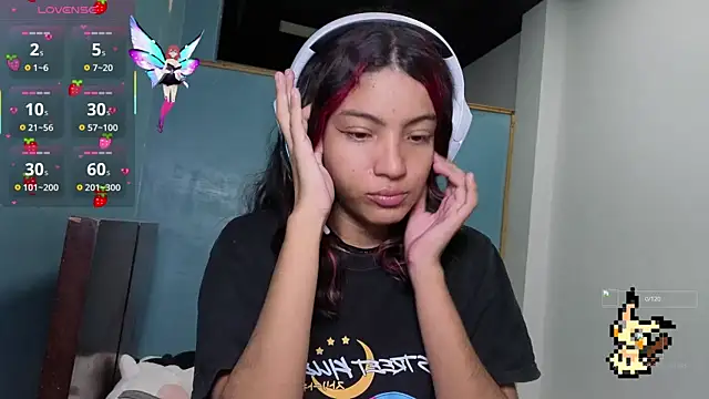 Snapshot of Lovelyamyy chatting on September 23, 1:07 pm Lovelyamyy online show from September 23, 1:07 pm