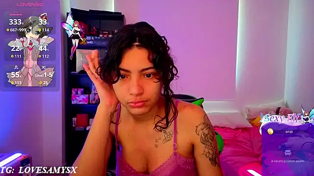 Snapshot of Lovelyamyy chatting on July 7, 1:47 pm Lovelyamyy online show from July 7, 1:47 pm