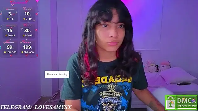 Lovelyamyy online show from April 13, 2:15 am