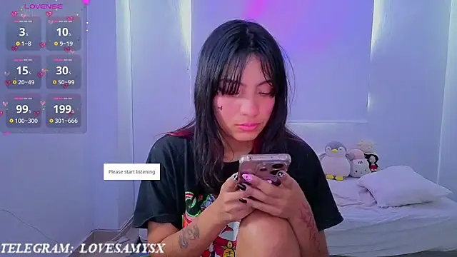 Lovelyamyy online show from April 15, 7:58 pm