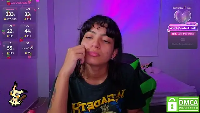 Lovelyamyy online show from March 19, 5:40 am