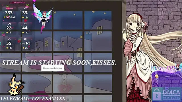 Lovelyamyy online show from April 7, 1:02 pm