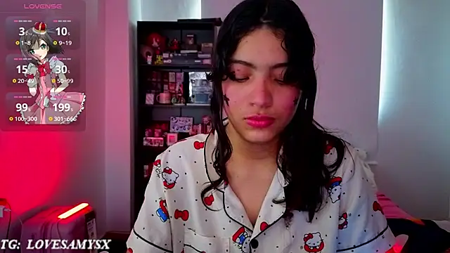 Snapshot of Lovelyamyy chatting on June 17, 2:16 pm Lovelyamyy online show from June 17, 2:16 pm