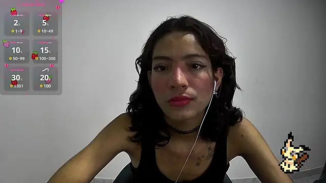 Snapshot of Lovelyamyy chatting on March 5, 8:21 am Lovelyamyy online show from March 5, 8:21 am