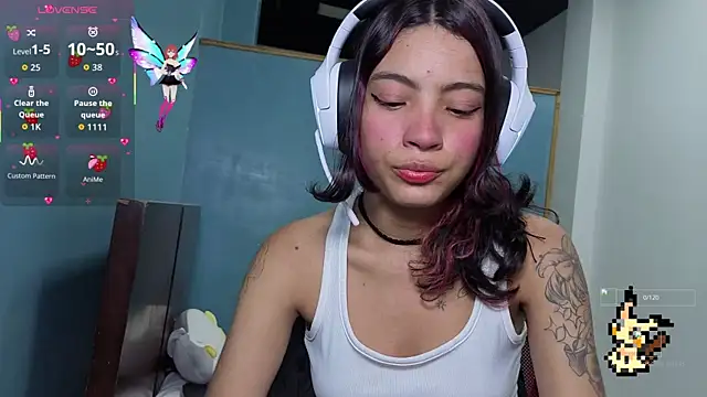 Snapshot of Lovelyamyy chatting on September 22, 6:47 pm Lovelyamyy online show from September 22, 6:47 pm