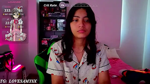 Snapshot of Lovelyamyy chatting on June 19, 2:23 pm Lovelyamyy online show from June 19, 2:23 pm