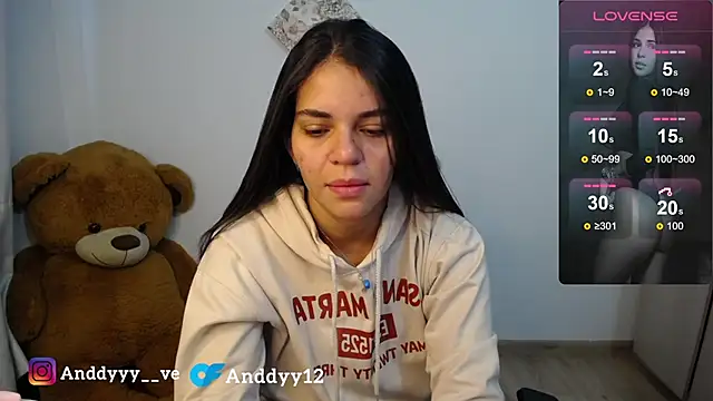 Snapshot of Anddyy__ chatting on June 18, 2:00 pm Anddyy online show from June 18, 2:00 pm