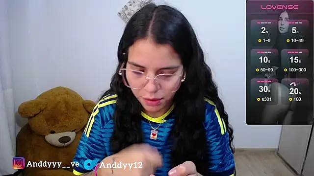 Snapshot of Anddyy__ chatting on July 7, 3:15 pm Anddyy online show from July 7, 3:15 pm